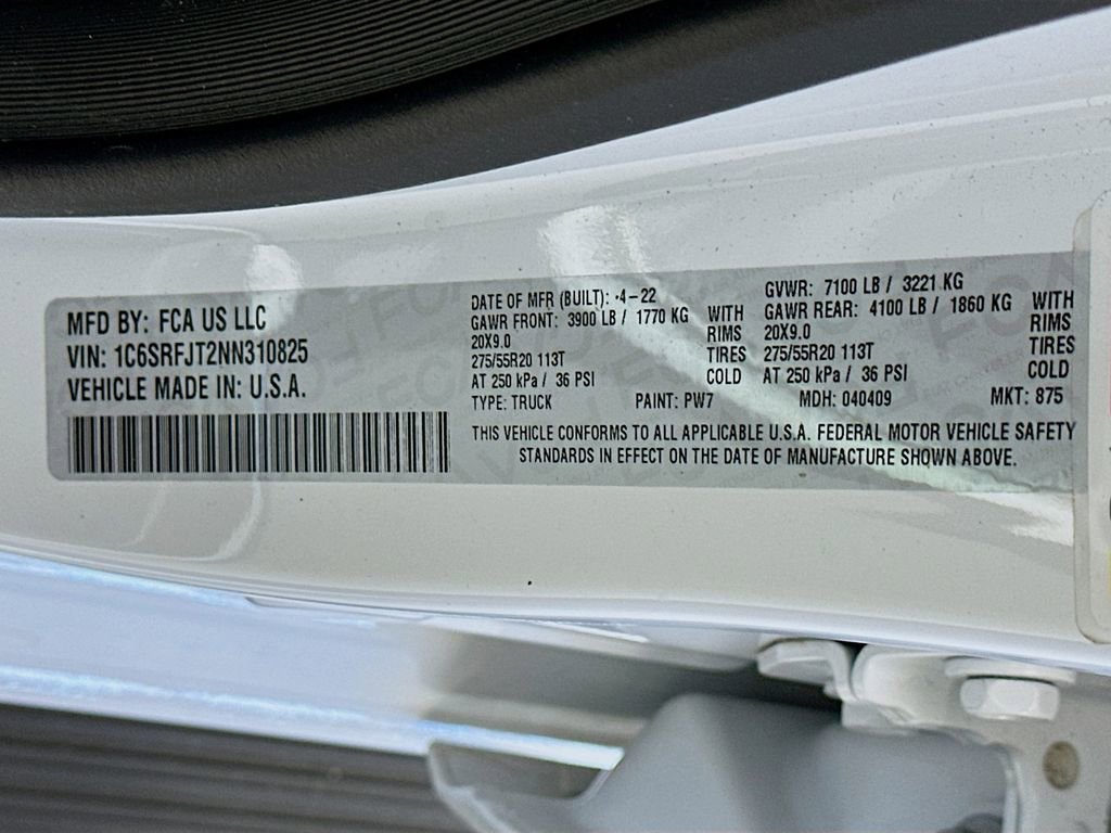 Used 2022 RAM 1500 Laramie AWD/4WD image 37