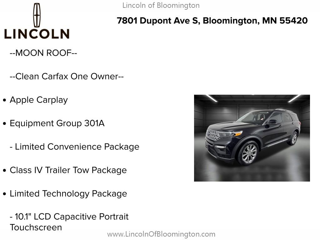 Used 2023 Ford Explorer Limited w/ Limited Technology Package image 5