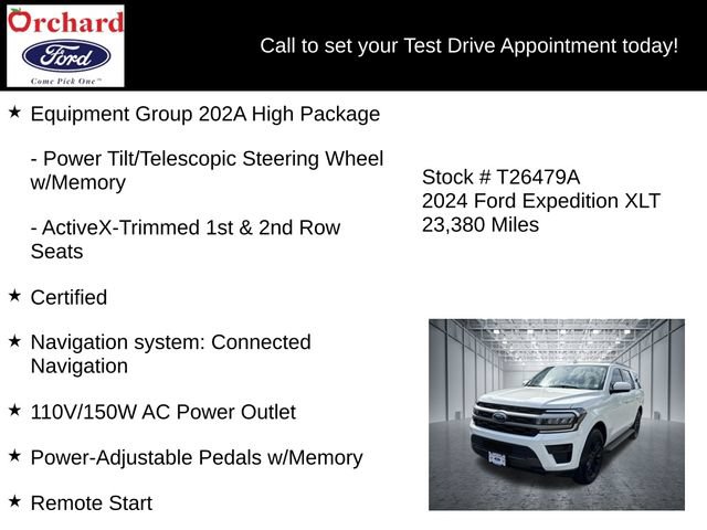 Certified 2024 Ford Expedition XLT AWD/4WD image 19