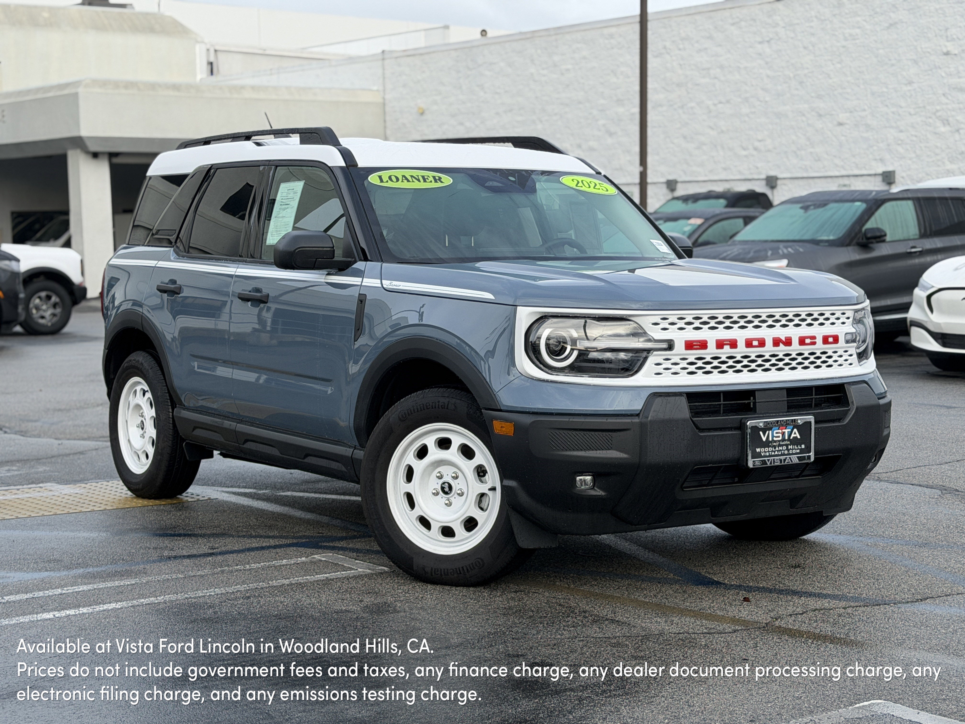 Used 2025 Ford Bronco Sport Heritage w/ Convenience Package