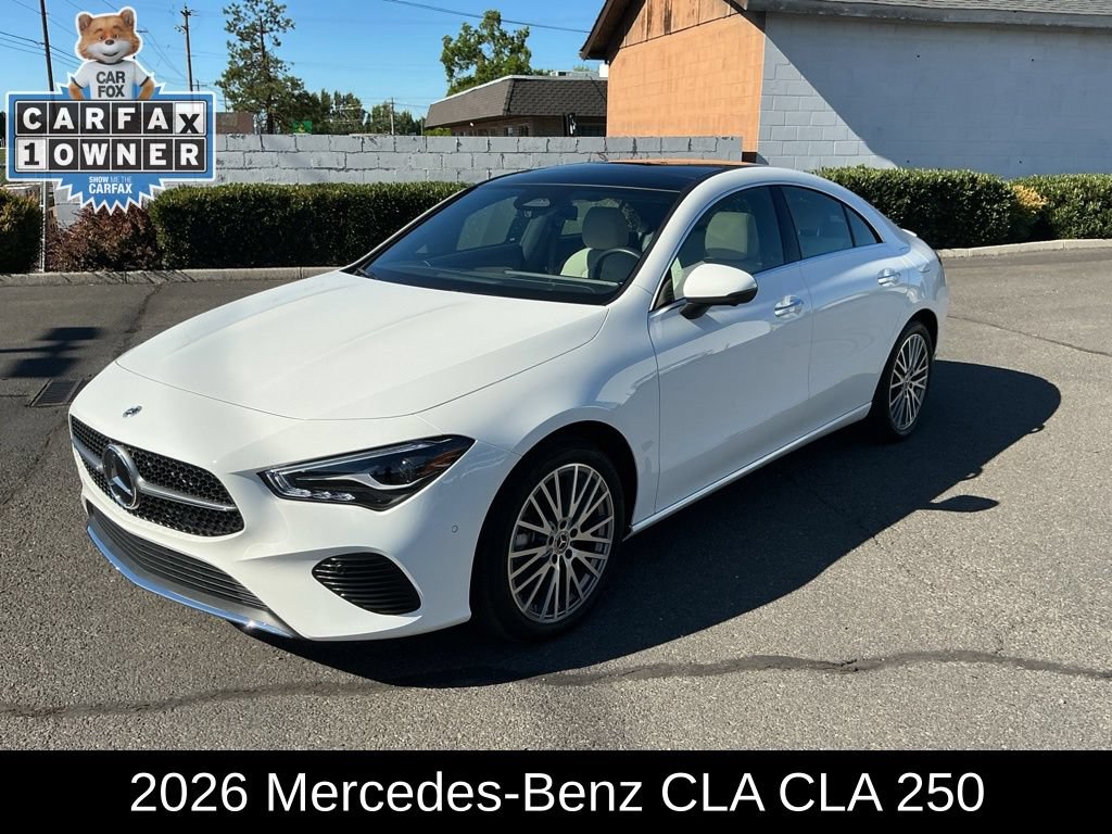 Certified 2026 Mercedes-Benz CLA 250 4MATIC image 1
