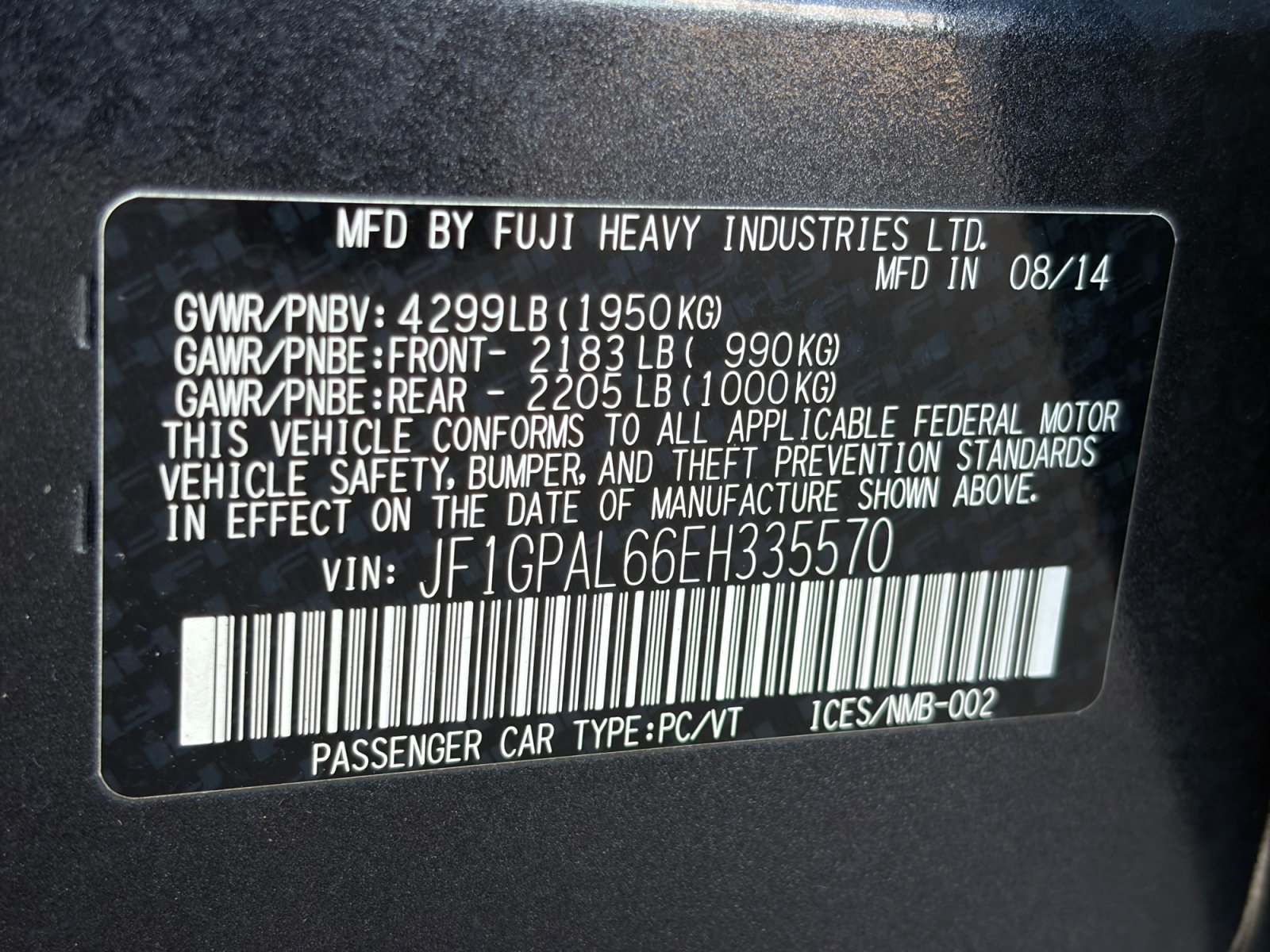Used 2014 Subaru Impreza 2.0i Sport Premium AWD/4WD image 33