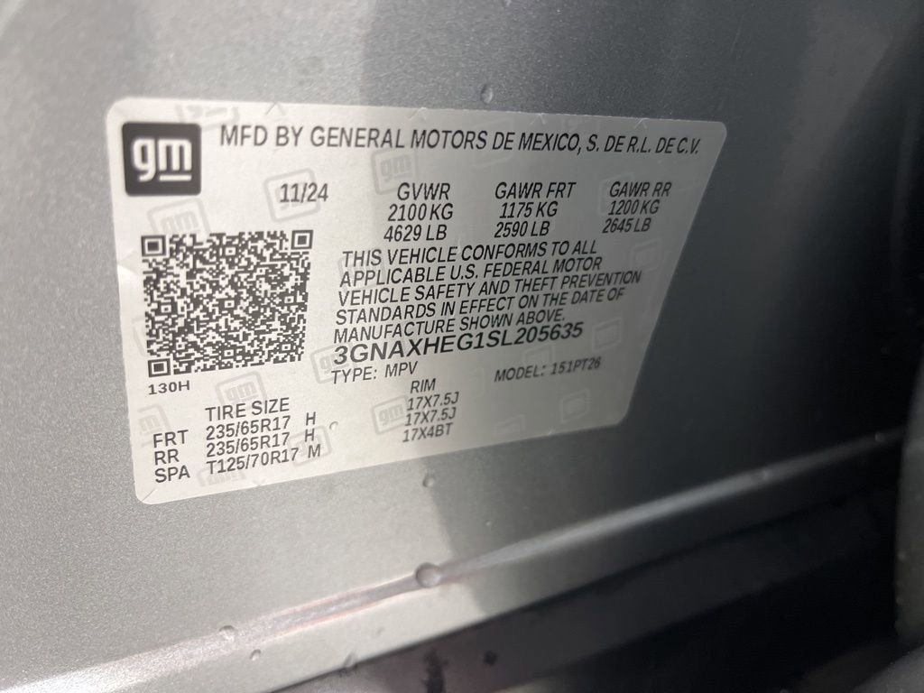 Certified 2025 Chevrolet Equinox LT FWD image 32