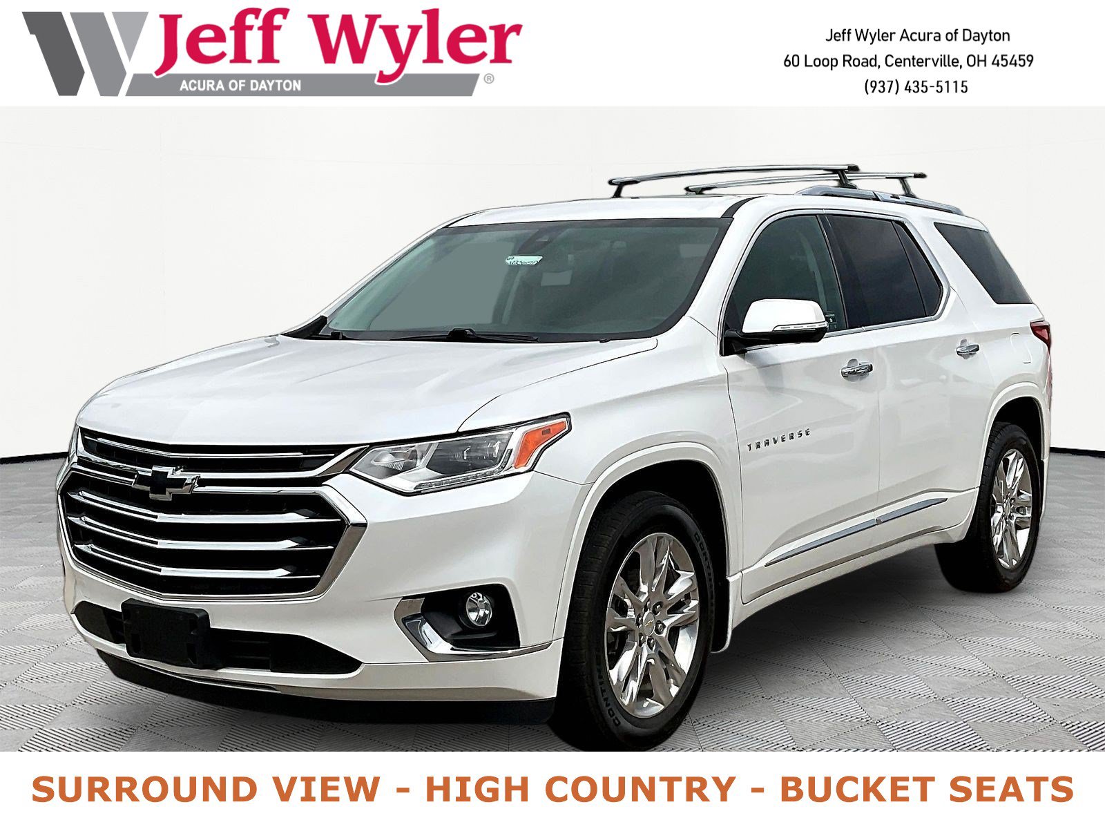Used 2019 Chevrolet Traverse High Country w/ LPO, Floor Liner Package AWD/4WD image 1