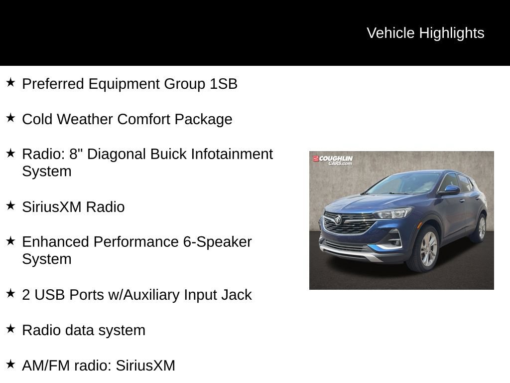 Used 2023 Buick Encore GX Preferred w/ Cold Weather Comfort Package FWD image 2