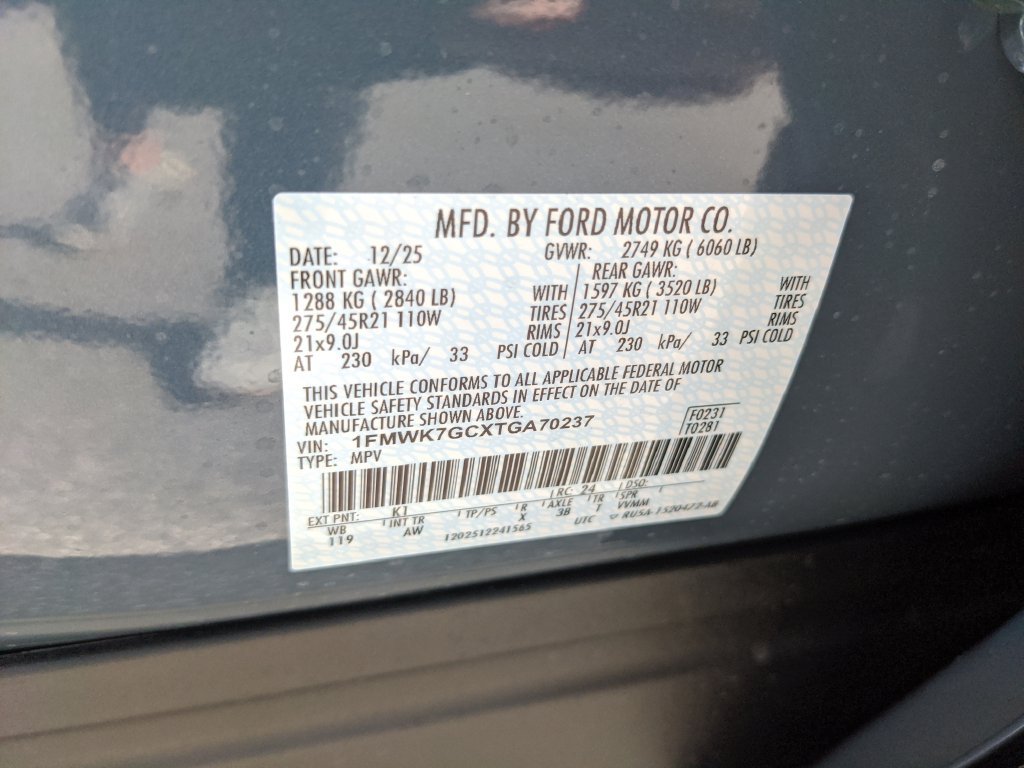 New 2026 Ford Explorer ST w/ Sun And Sound Package RWD image 36