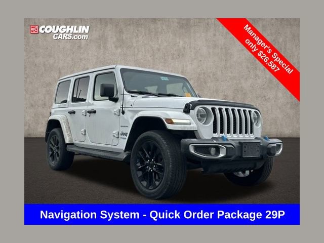 Used 2022 Jeep Wrangler Unlimited Sahara 4xe w/ Dual Top Group