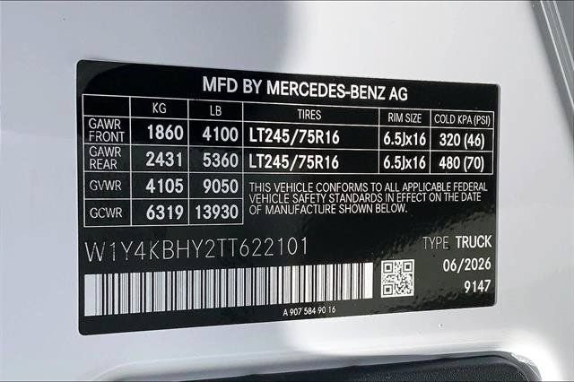 New 2026 Mercedes-Benz Sprinter 2500 image 18