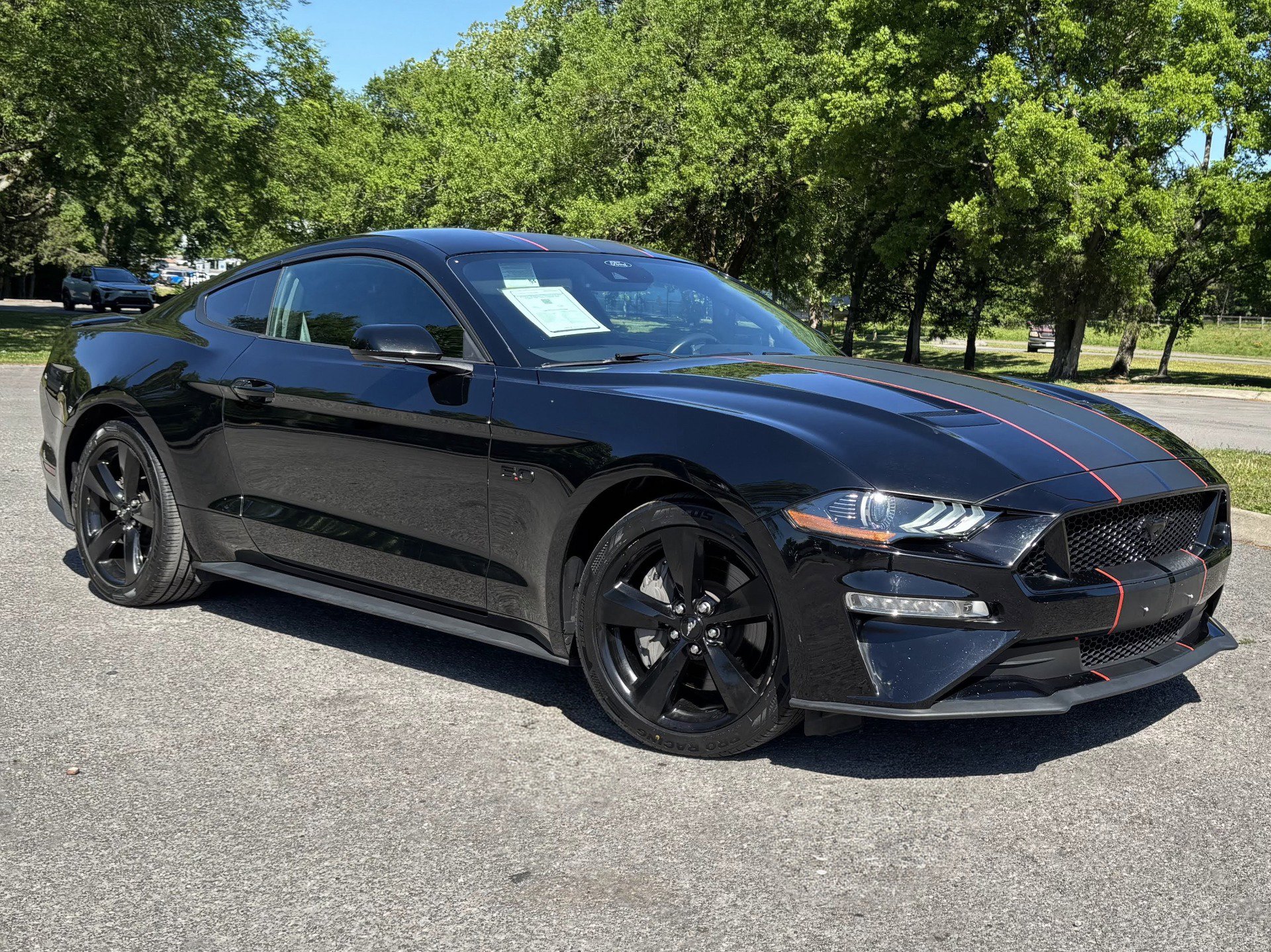 Used 2021 Ford Mustang GT Premium w/ Black Accent Package RWD image 1