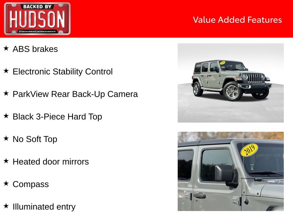 Used 2019 Jeep Wrangler Unlimited Sahara image 4
