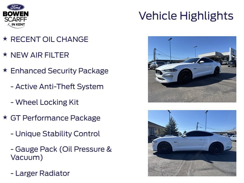 Used 2021 Ford Mustang GT Premium w/ GT Performance Package RWD image 4