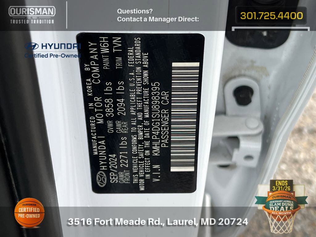 Certified 2025 Hyundai Elantra Limited image 31