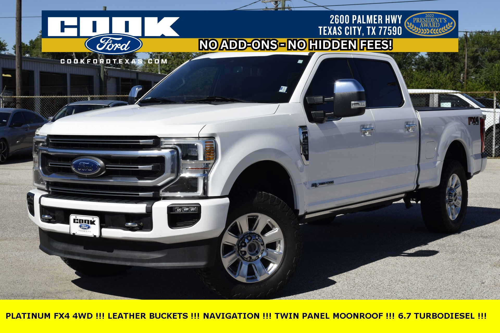 Used 2020 Ford F250 Platinum w/ FX4 Off-Road Package
