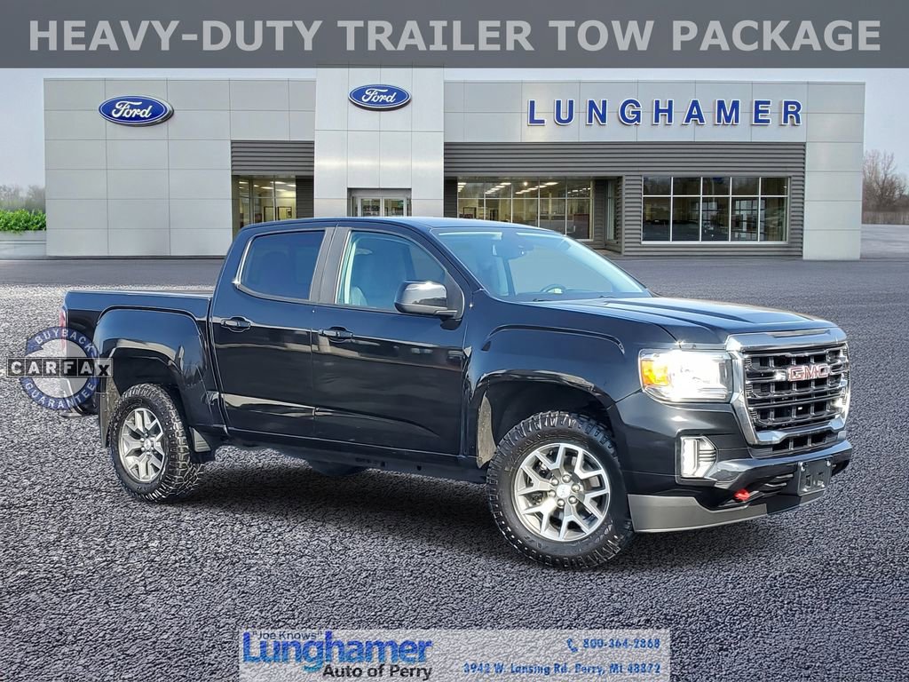 Used 2021 GMC Canyon AT4 w/ Driver Alert Package image 1