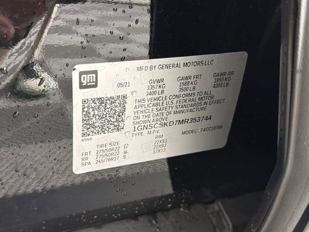 Used 2021 Chevrolet Tahoe Premier w/ Premium Package image 35