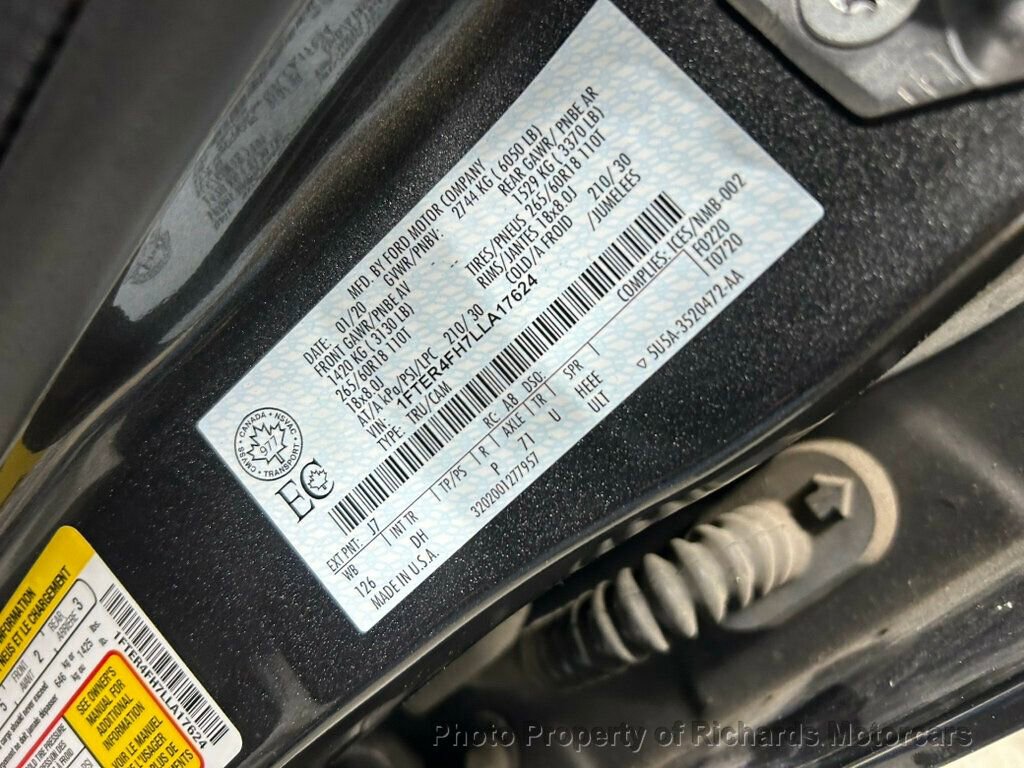 Used 2020 Ford Ranger Lariat w/ Technology Package image 19