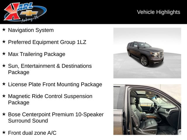 Used 2015 Chevrolet Tahoe LTZ video 2