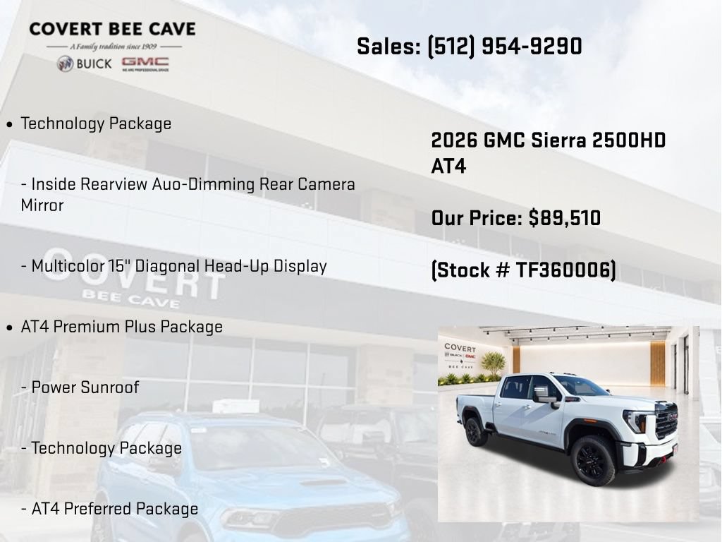 New 2026 GMC Sierra 2500 AT4 w/ AT4 Premium Plus Package AWD/4WD image 37