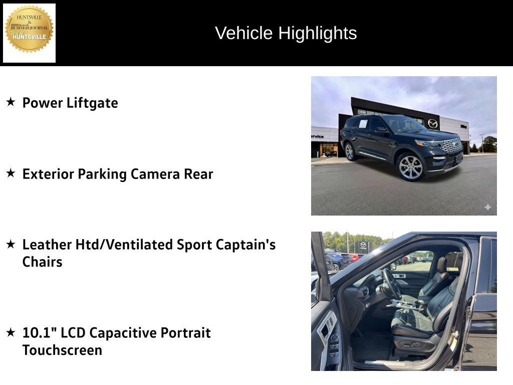Used 2020 Ford Explorer Platinum w/ Premium Technology Package AWD/4WD image 12