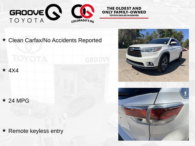 Used 2016 Toyota Highlander XLE AWD/4WD image 4
