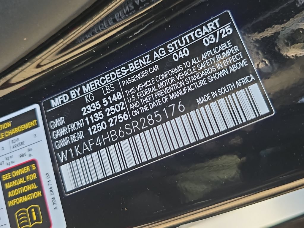 Used 2025 Mercedes-Benz C 300 4MATIC Sedan image 33
