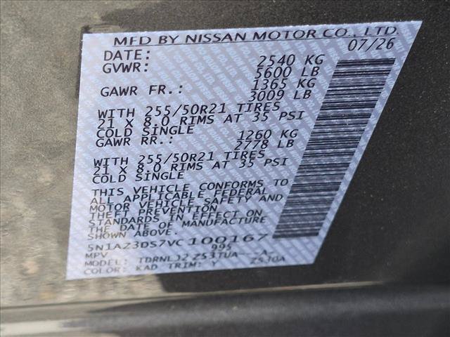 New 2027 Nissan Murano Platinum w/ Cargo Package AWD/4WD image 16
