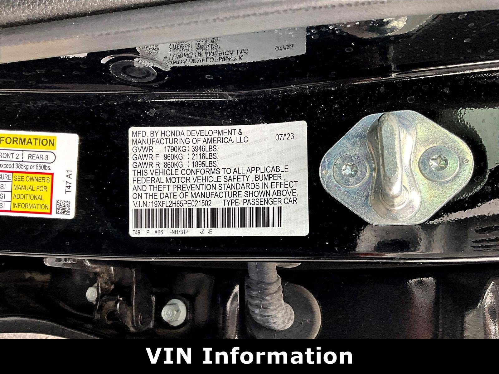 Used 2023 Honda Civic Sport image 18
