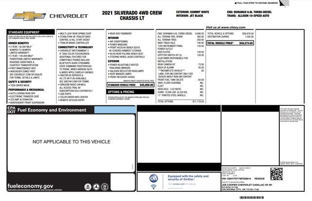 Used 2021 Chevrolet Silverado 3500 LT image 53