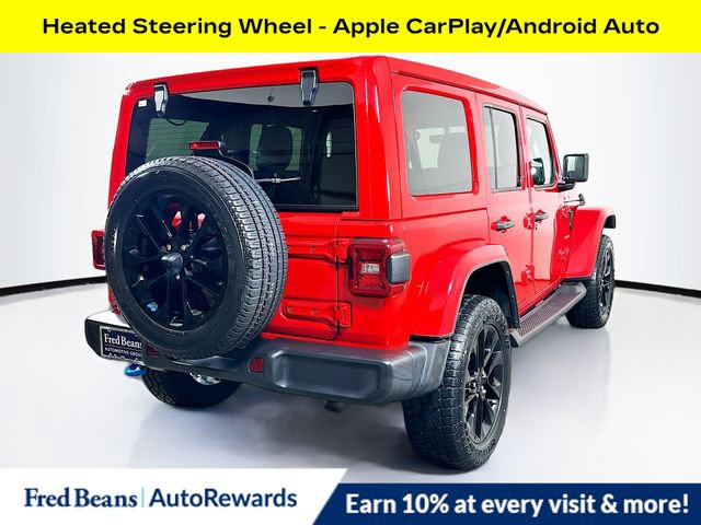 Used 2022 Jeep Wrangler Unlimited Sahara 4xe w/ Cold Weather Group image 7