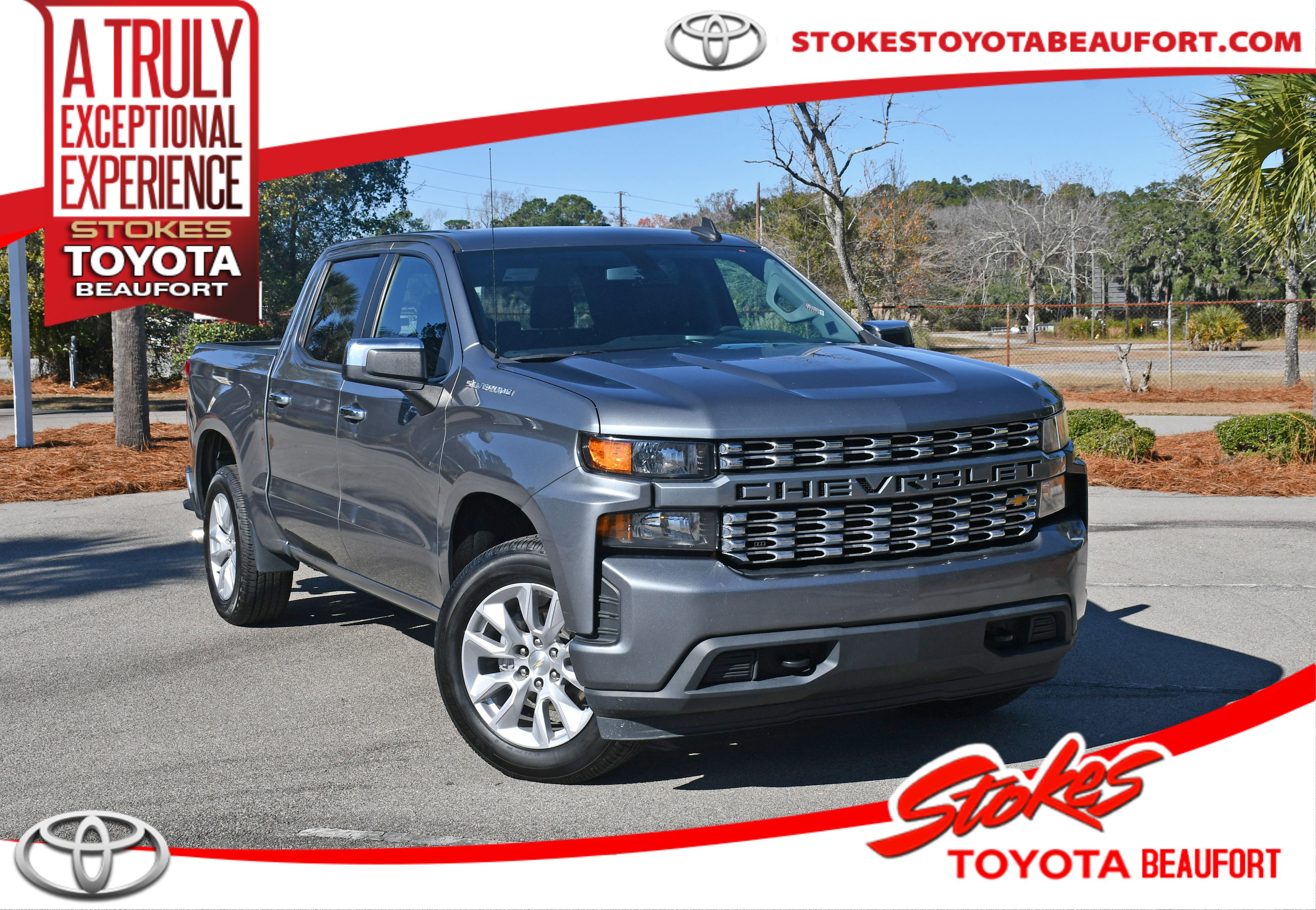 Used 2021 Chevrolet Silverado 1500 Custom image 1