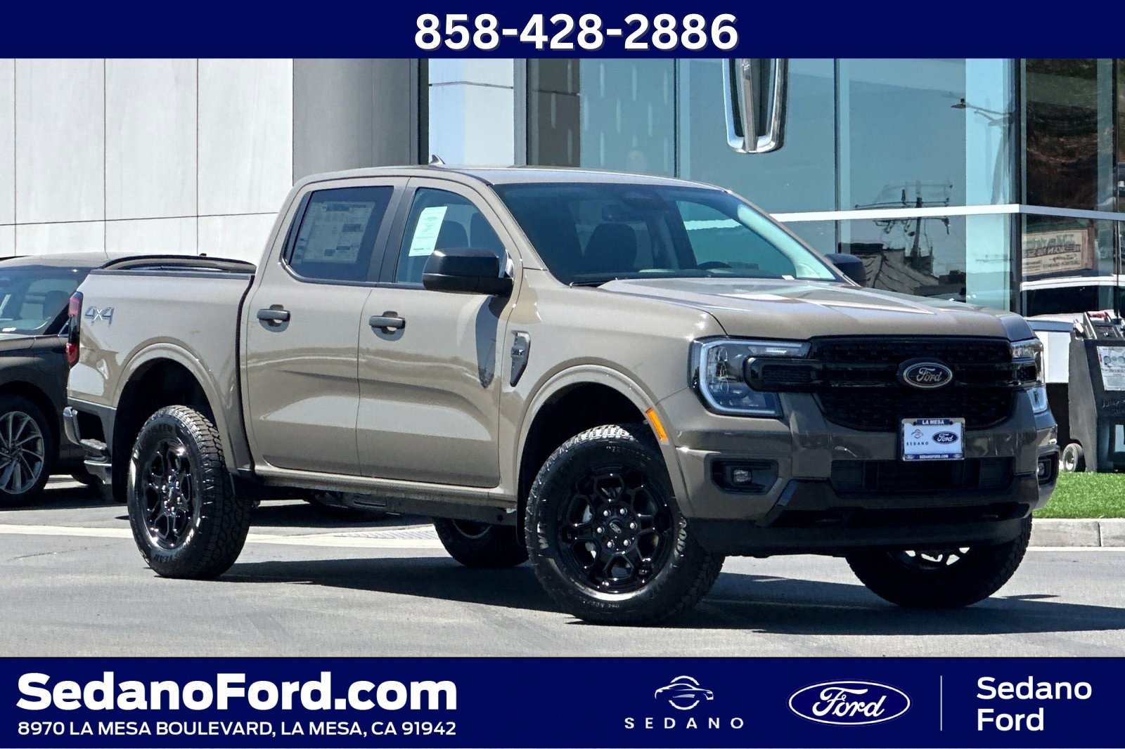 New 2025 Ford Ranger XLT w/ Equipment Group 301A High