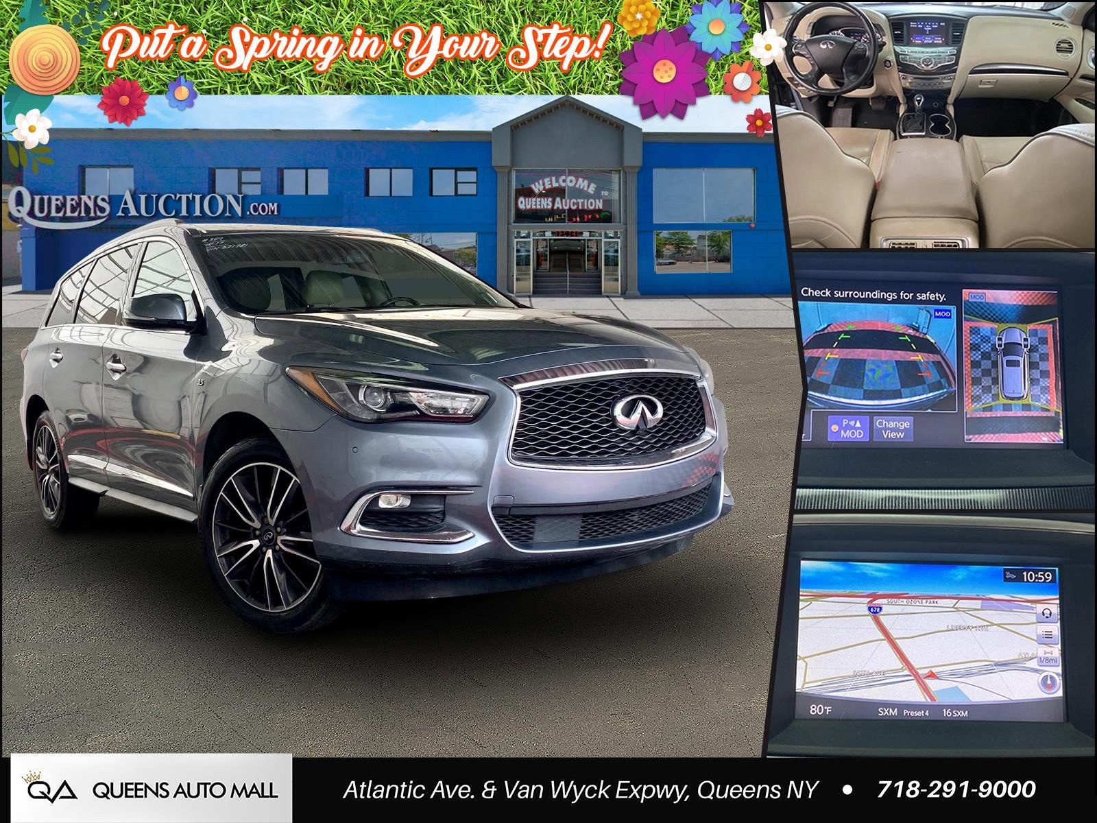 Used 2017 INFINITI QX60 AWD w/ Premium Plus Package
