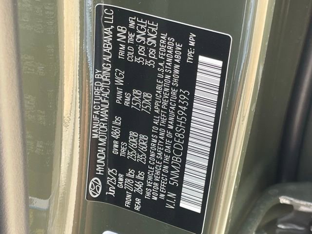 New 2025 Hyundai Tucson SEL image 31