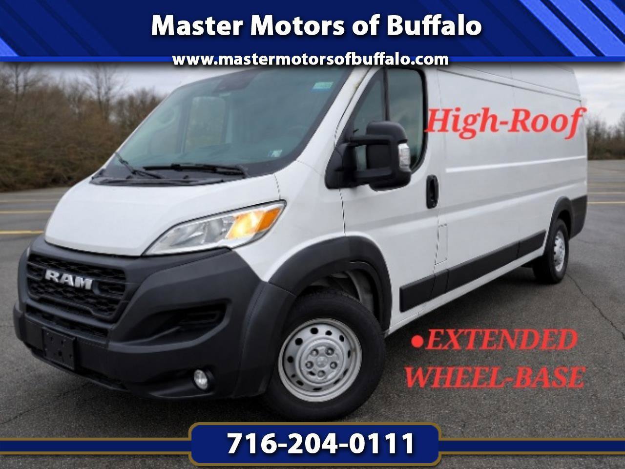 Used 2023 RAM ProMaster 3500 w/ Interior LED Lighting Group