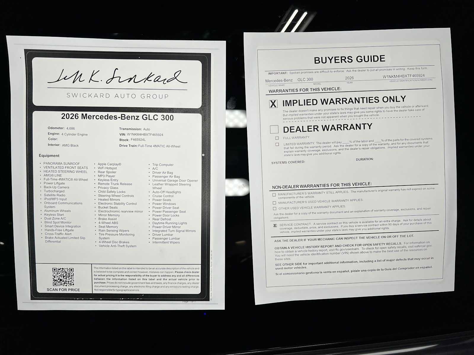 Certified 2026 Mercedes-Benz GLC 300 4MATIC image 43