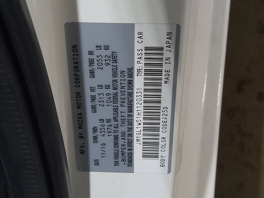 Used 2017 MAZDA MAZDA6 Grand Touring image 33