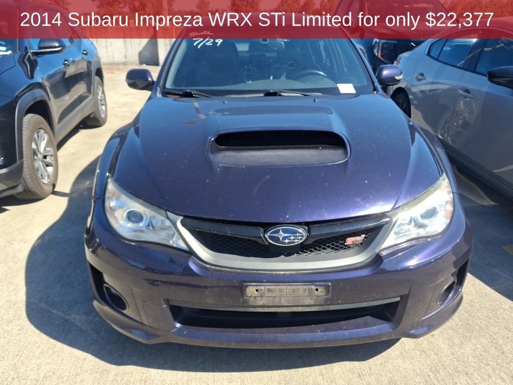 Used 2014 Subaru Impreza WRX STI Limited w/ Navigation System Package AWD/4WD image 3