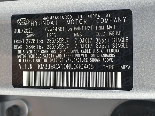 Used 2022 Hyundai Tucson Blue AWD/4WD image 35