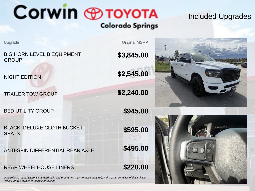 Used 2024 RAM 1500 Big Horn AWD/4WD image 4