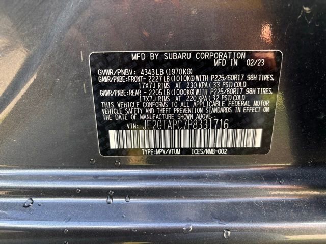 Certified 2023 Subaru Crosstrek 2.0i Premium AWD/4WD image 18