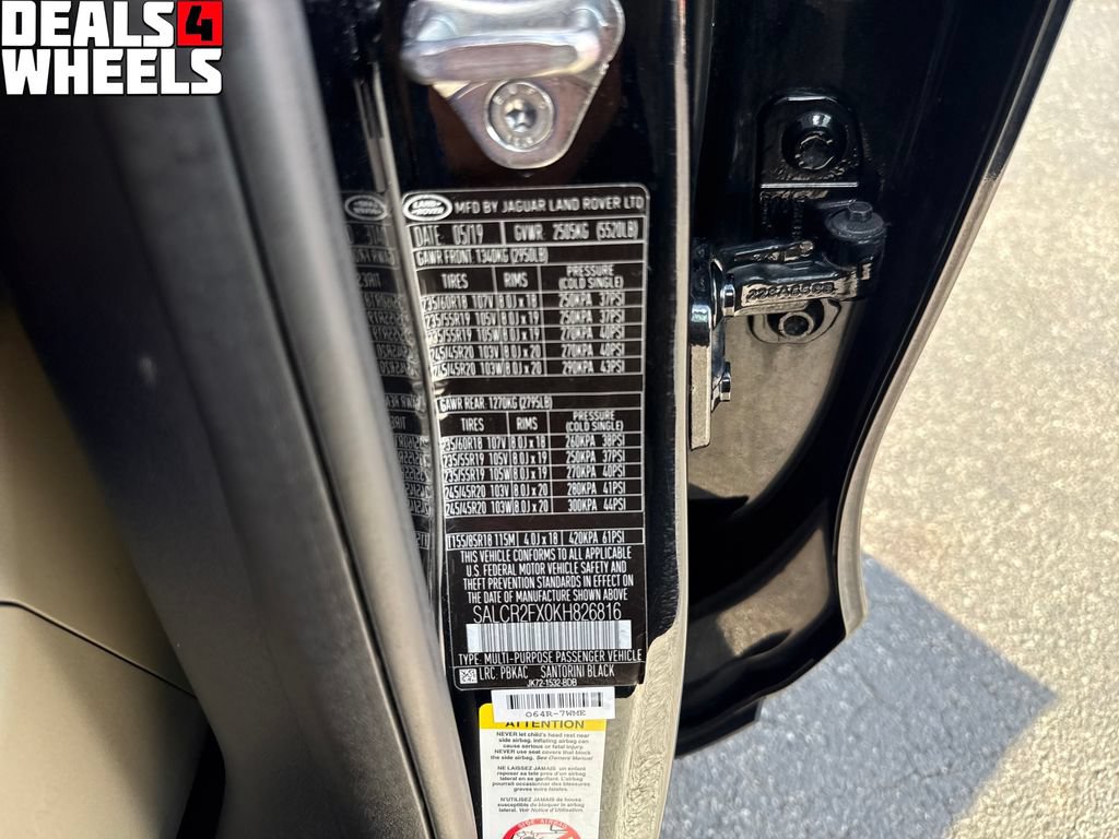 Used 2019 Land Rover Discovery Sport AWD/4WD image 30