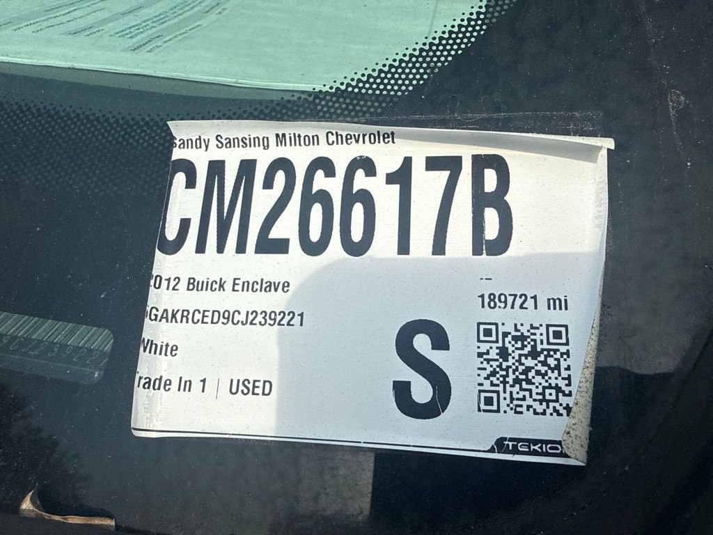 Used 2012 Buick Enclave Leather FWD image 3