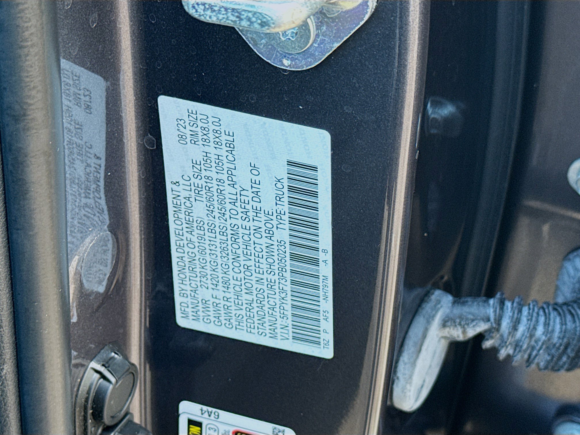 Used 2023 Honda Ridgeline RTL-E image 38