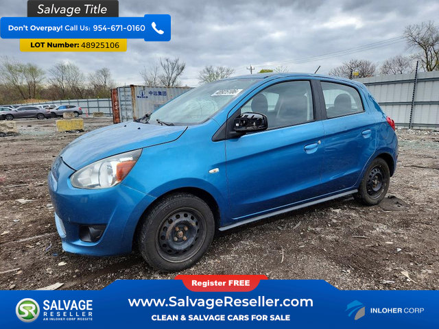 Used 2015 Mitsubishi Mirage DE FWD image 1
