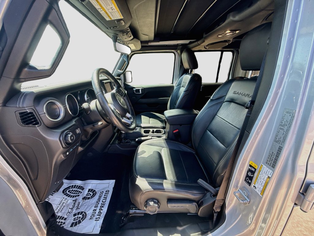 Certified 2023 Jeep Wrangler Unlimited Sahara w/ Cold Weather Group AWD/4WD image 23