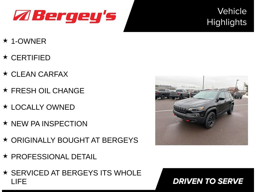 Certified 2022 Jeep Cherokee Trailhawk w/ Trailer Tow Group image 5