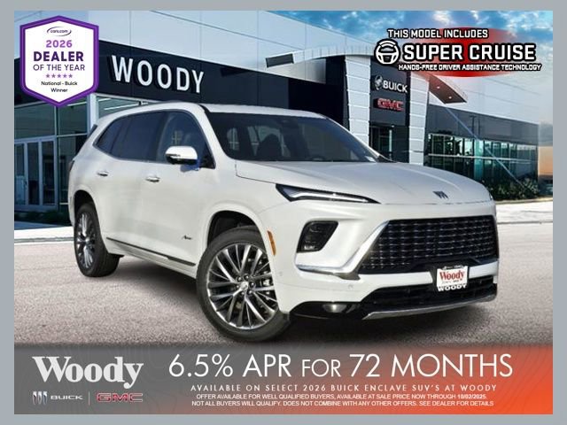 New 2026 Buick Enclave Avenir w/ Super Cruise Package