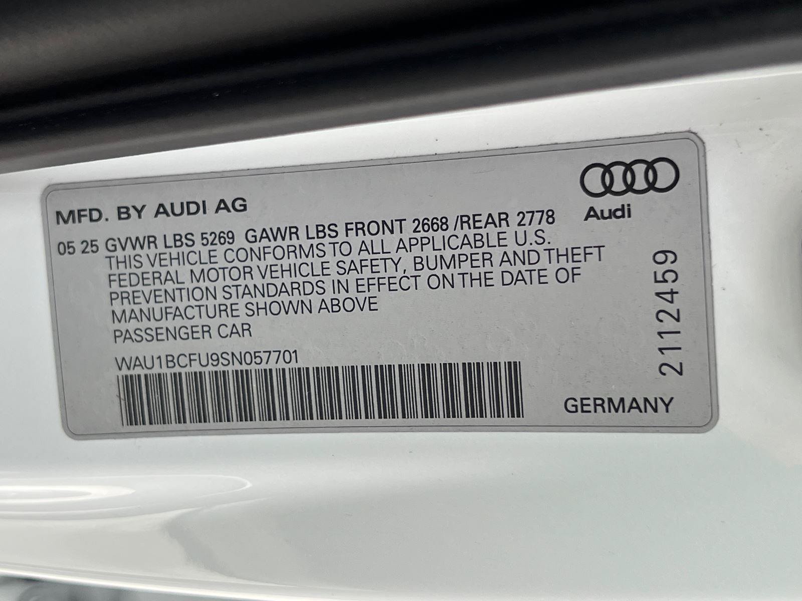 Certified 2025 Audi A5 2.0T Premium AWD/4WD image 34
