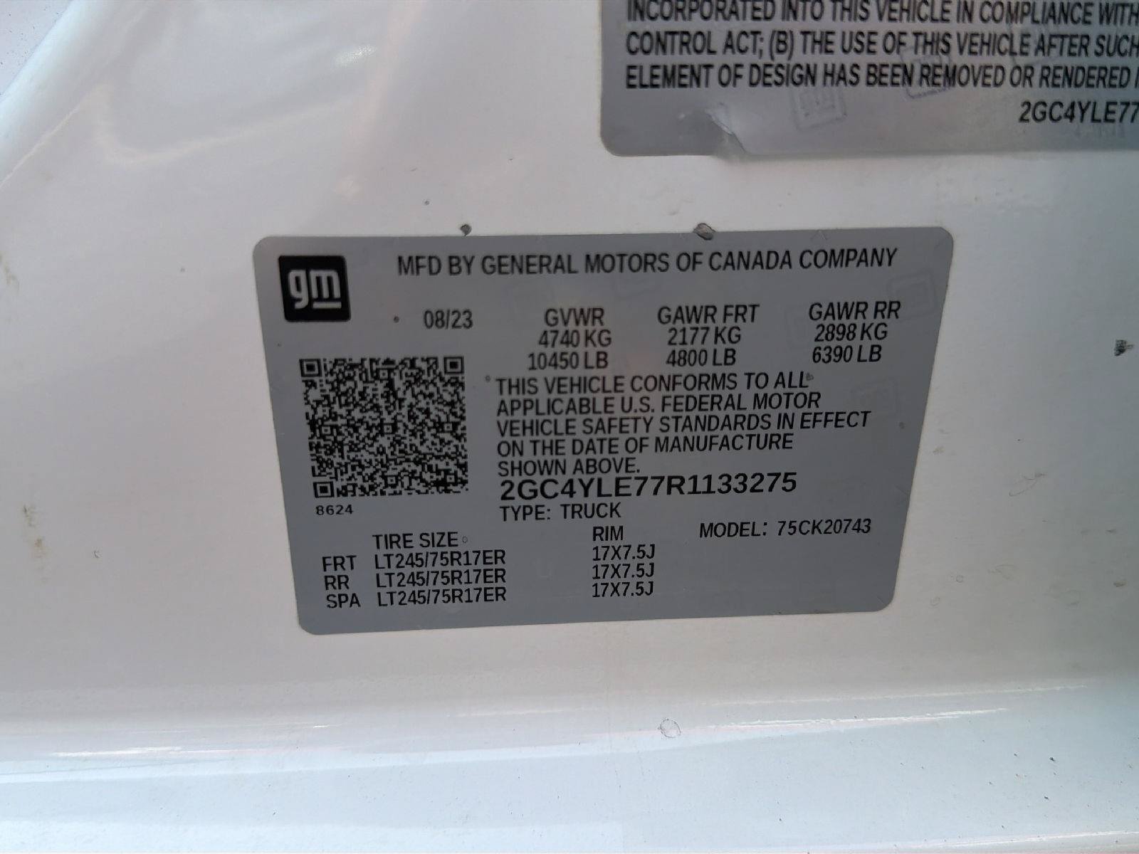 Used 2024 Chevrolet Silverado 2500 W/T w/ WT Convenience Package AWD/4WD image 20