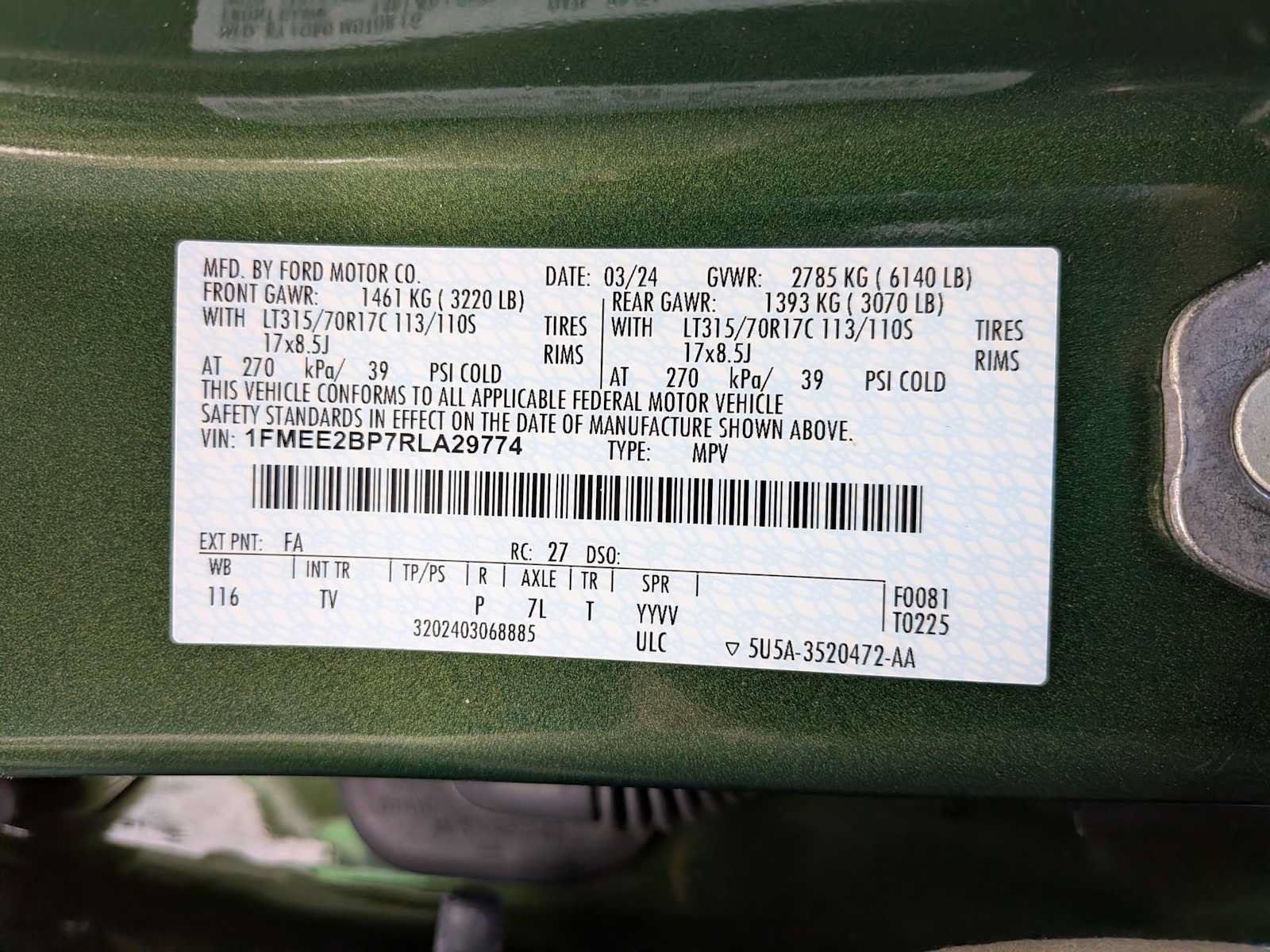 Used 2024 Ford Bronco Wildtrak AWD/4WD image 36